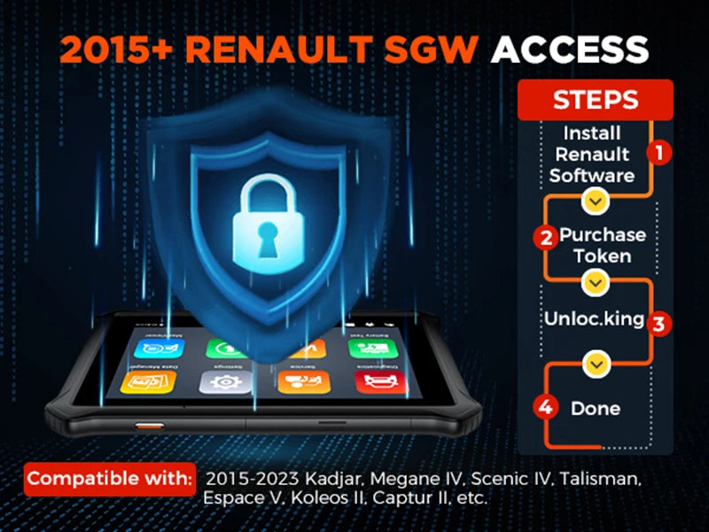 OTOFIX D1 LITE OBD2 Scanner Car Diagnostic Tool Bluetooth Wireless Bi-Directional Control OBD Automotive Scan Tool Active Test