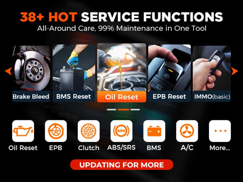 OTOFIX D1 LITE OBD2 Scanner Car Diagnostic Tool Bluetooth Wireless Bi-Directional Control OBD Automotive Scan Tool Active Test