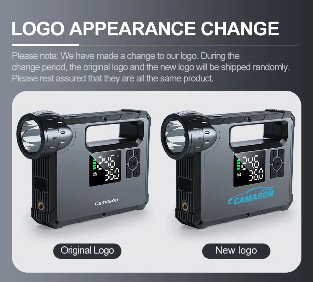 5 in 1 Car Jump Starter with air Compressor Portable Flashlight Starting Device Power Bank Battery Automotive Booster start